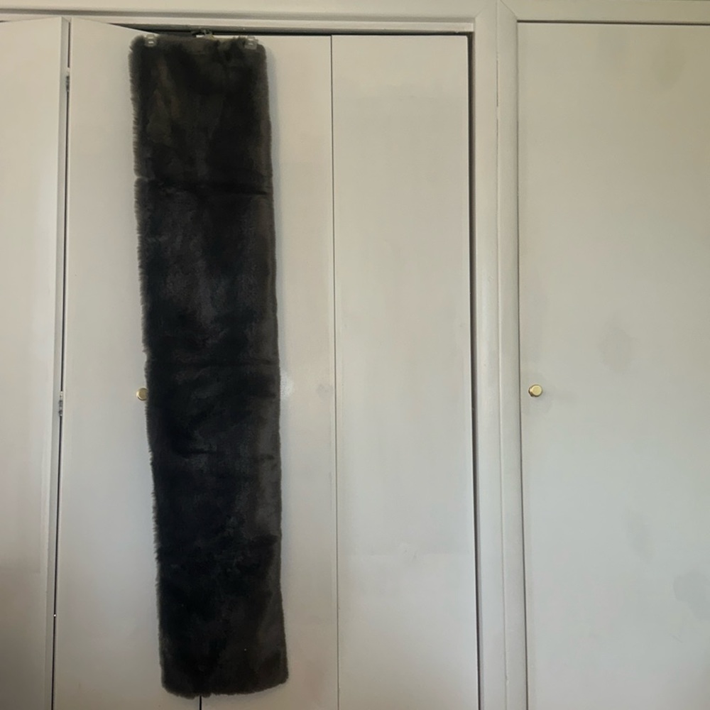 Fake fur shawl for formal wear. Wore once only for a few minutes for a wedding